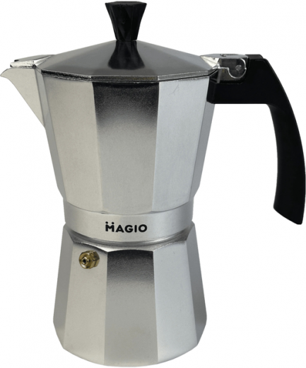 Гейзерная кофеварка Magio 300 мл MG-1002 (MG-1002) - фото - интернет-магазин электроники и бытовой техники TTT