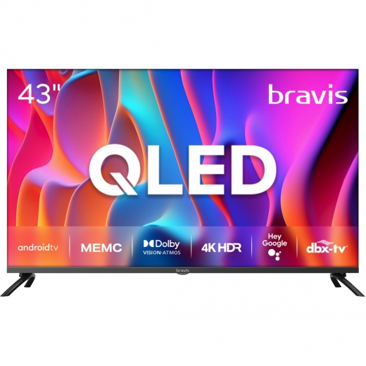 Телевізор Bravis 43K7000Q - фото - інтернет-магазин електроніки та побутової техніки TTT