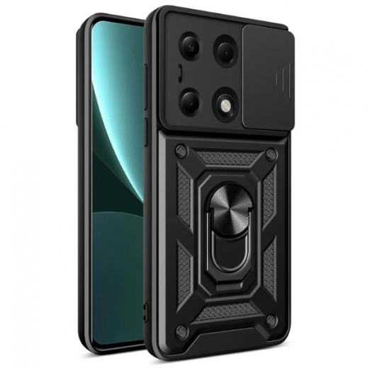 Панель BeCover Military для Xiaomi Redmi Note 13 Pro 4G (711024) Black - фото - інтернет-магазин електроніки та побутової техніки TTT