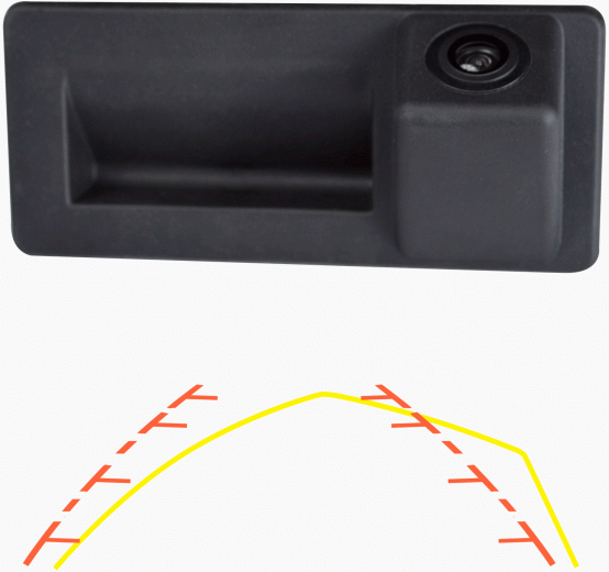 Камера заднего вида Prime-X TR-08 CAN+IPAS (Audi, Skoda, Volkswagen) - фото - интернет-магазин электроники и бытовой техники TTT