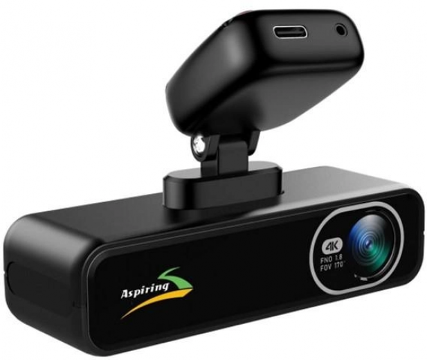 Видеорегистратор Aspiring AT320 UHD 4K Speedcam WiFi GPS (AT1320WF) - фото Видеорегистратор Aspiring AT320 UHD 4K Speedcam WiFi GPS (AT1320WF) - фото - интернет-магазин электроники и бытовой техники TTT