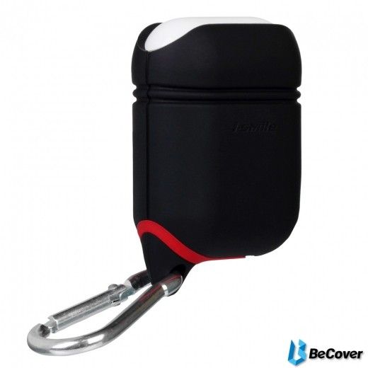Чохол Rainproof i-Smile для Apple AirPods IPH1421 (702355) Black - фото - інтернет-магазин електроніки та побутової техніки TTT