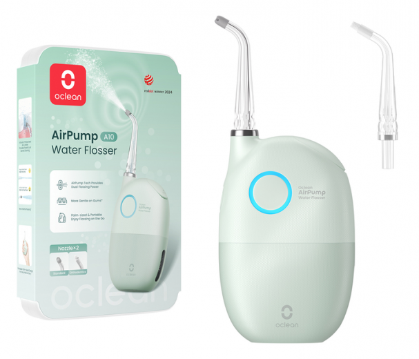 Ирригатор Oclean A10 Green - фото Ирригатор Oclean A10 Green - фото - интернет-магазин электроники и бытовой техники TTT