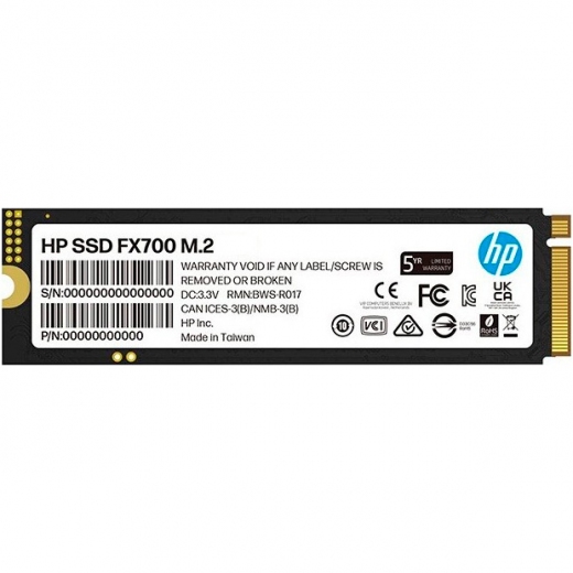 SSD диск HP FX700 1TB M.2 2280 PCIe 4.0 x4 3D V-NAND TLC (8U2N3AA) - фото SSD диск HP FX700 1TB M.2 2280 PCIe 4.0 x4 3D V-NAND TLC (8U2N3AA) - фото - інтернет-магазин електроніки та побутової техніки TTT