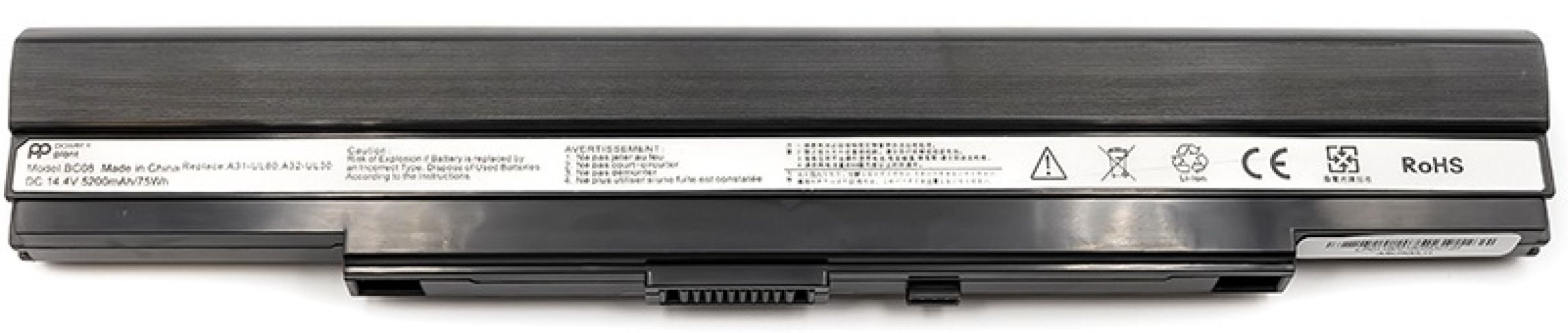 Акумулятор PowerPlant для Asus U30 Series (A31-UL30, ASU300LH) (14.4 В/5200 мА·год) (NB430222) - фото - інтернет-магазин електроніки та побутової техніки TTT