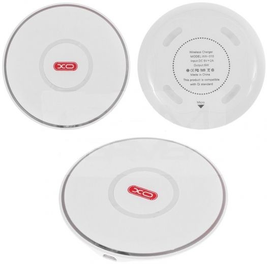 Беспроводное зарядное устройство XO WX010 Qi 10W White - фото Беспроводное зарядное устройство XO WX010 Qi 10W White - фото - интернет-магазин электроники и бытовой техники TTT