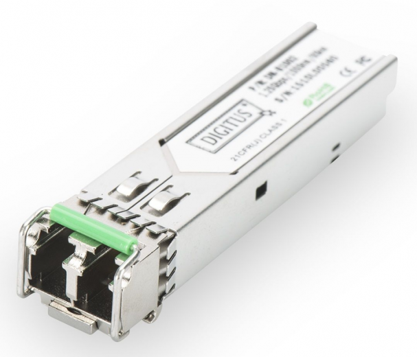 Модуль SFP DIGITUS 1.25 Gbps SFP, 80km, SM, LC Duplex, 1000Base-ZX, 1550nm (DN-81002) - фото Модуль SFP DIGITUS 1.25 Gbps SFP, 80km, SM, LC Duplex, 1000Base-ZX, 1550nm (DN-81002) - фото - интернет-магазин электроники и бытовой техники TTT