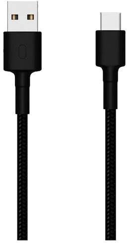 Кабель Xiaomi Mi Braided USB Type-C 100 см (SJV4109GL) Black - фото - интернет-магазин электроники и бытовой техники TTT