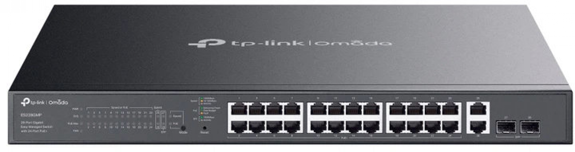 Коммутатор TP-LINK Omada ES228GMP - фото - интернет-магазин электроники и бытовой техники TTT