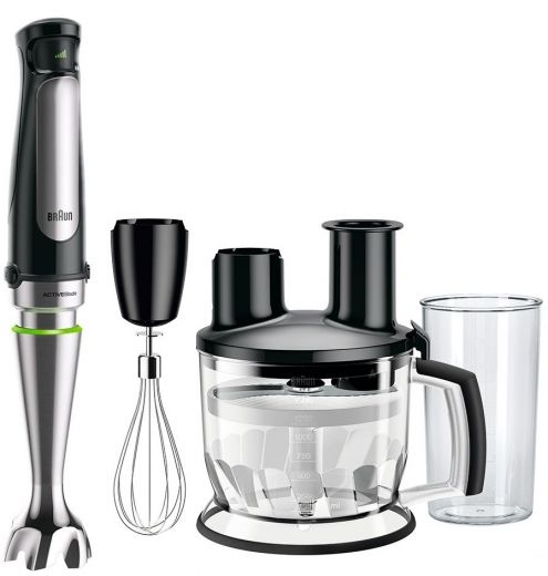 Блендер BRAUN MQ 7075 X BK - фото Блендер BRAUN MQ 7075 X BK - фото - интернет-магазин электроники и бытовой техники TTT