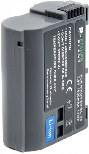 Aккумулятор PowerPlant для Nikon EN-EL15b 1900 mAh (CB970315) - фото - интернет-магазин электроники и бытовой техники TTT