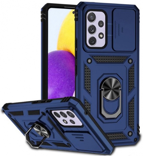 Панель BeCover Military для Samsung Galaxy A33 SM-A336 (707384) Blue - фото - интернет-магазин электроники и бытовой техники TTT