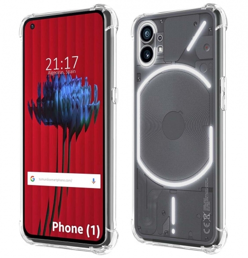 Панель BeCover Anti-Shock для Nothing Phone (1) (709349) Clear - фото - інтернет-магазин електроніки та побутової техніки TTT