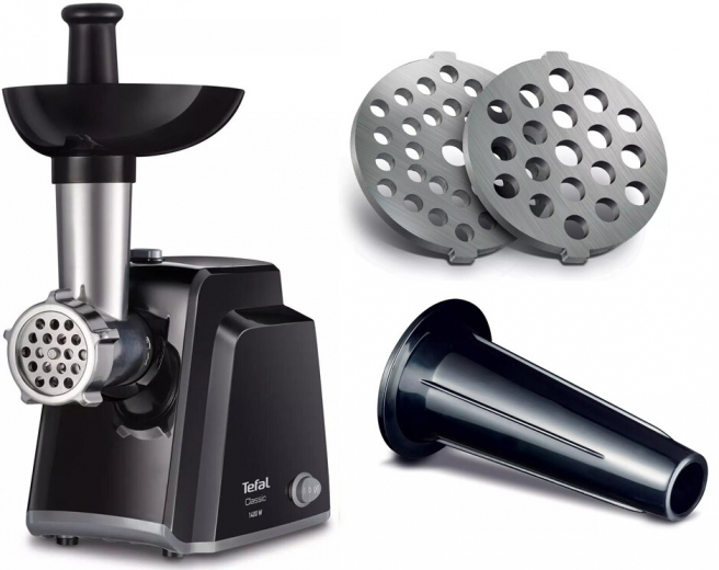 М`ясорубка Tefal Classic NE105838 - фото М`ясорубка Tefal Classic NE105838 - фото - інтернет-магазин електроніки та побутової техніки TTT