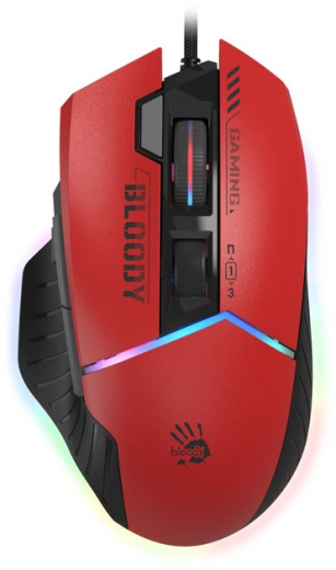 Мышь A4Tech Bloody W95 Max USB Sports Red - фото - интернет-магазин электроники и бытовой техники TTT