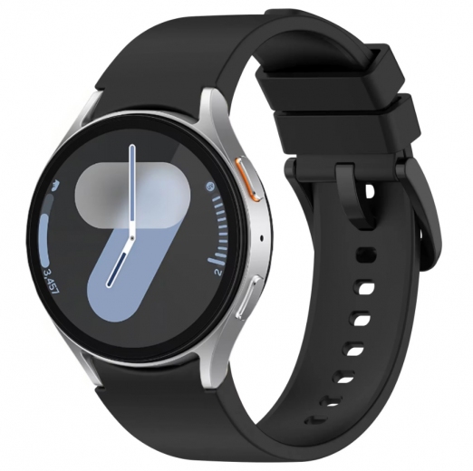 Ремінець BeCover Tape для Samsung Galaxy Watch (20mm) 3 41mm/4/5/6/7 40-44mm (712052) Black - фото - інтернет-магазин електроніки та побутової техніки TTT