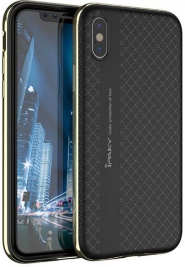 Накладка iPaky TPU iPhone X Gold - фото Накладка iPaky TPU iPhone X Gold - фото - інтернет-магазин електроніки та побутової техніки TTT