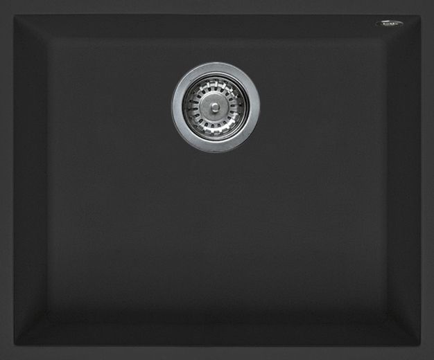 Кухонна мийка ELLECI Q 105 under top nero 40 - фото Кухонна мийка ELLECI Q 105 under top nero 40 - фото - інтернет-магазин електроніки та побутової техніки TTT