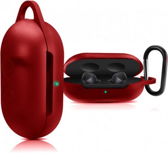 Чохол для навушників BeCover Silicon Protection для Samsung Galaxy Buds (704657) Red - фото - інтернет-магазин електроніки та побутової техніки TTT