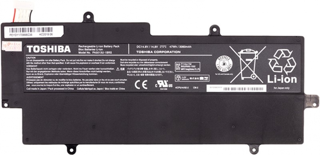 Акумулятор для ноутбуків Toshiba Portege Z830 Ultrabook (PA5013U-1BRS) - фото - інтернет-магазин електроніки та побутової техніки TTT