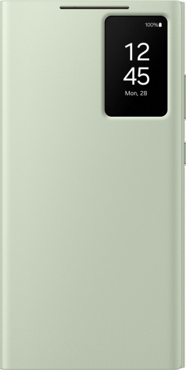 Чехол-книжка Samsung Smart View Wallet для Samsung Galaxy S24 Ultra (EF-ZS928CGEGWW) Light Green - фото - интернет-магазин электроники и бытовой техники TTT