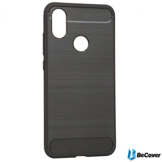Панель BeCover Carbon Series для Xiaomi Redmi Note 6 Pro (702793) Gray - фото - інтернет-магазин електроніки та побутової техніки TTT