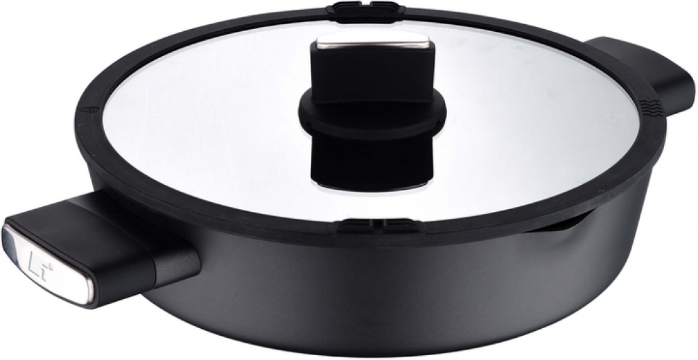 Сотейник Bergner Ion Plus 28 см (BG-35913-BK) - фото Сотейник Bergner Ion Plus 28 см (BG-35913-BK) - фото - интернет-магазин электроники и бытовой техники TTT