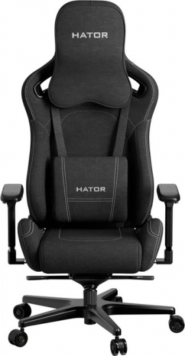 Крісло для геймерів Hator Arc Fabric Jet (HTC-982) Black  - фото - інтернет-магазин електроніки та побутової техніки TTT
