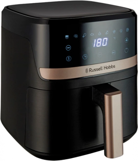 Мультипечь Russell Hobbs Satisfry Air Fryer Black and Champagne 27630-56 - фото - интернет-магазин электроники и бытовой техники TTT