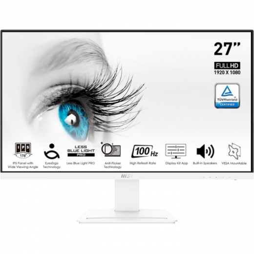 Монітор MSI MP273AW Matte White (9S6-3PB4CH-083) - фото - інтернет-магазин електроніки та побутової техніки TTT