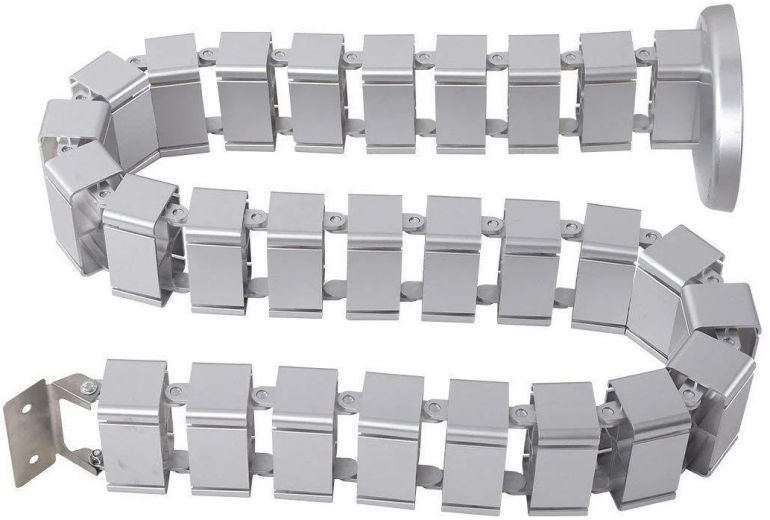 Хребет для кабелів Loctek CMP017 Silver Grey - фото - інтернет-магазин електроніки та побутової техніки TTT