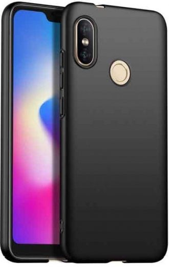 Накладка силіконова для Xiaomi Mi A2 lite/Redmi 6 pro Black - фото - інтернет-магазин електроніки та побутової техніки TTT