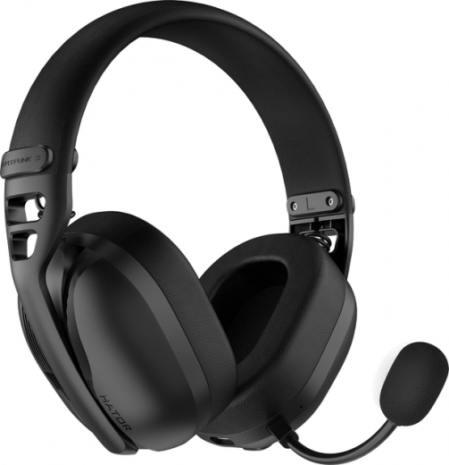 Навушники Hator Hyperpunk 3 Wireless (ESH15) Black  - фото - інтернет-магазин електроніки та побутової техніки TTT