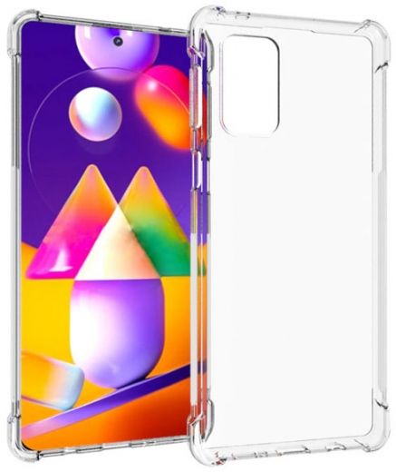 Панель Anti-Shock BeCover для Samsung Galaxy M31s SM-M317 (705233) Clear  - фото - інтернет-магазин електроніки та побутової техніки TTT