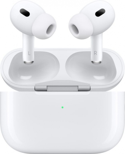 Навушники Apple AirPods Pro with MagSafe Charging Case 2022 (2-ге покоління) (MQD83TY/A) - фото - інтернет-магазин електроніки та побутової техніки TTT