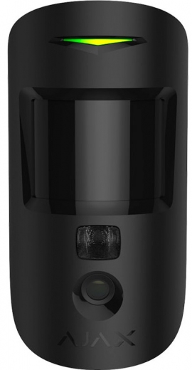 Беспроводной датчик движения с фотофиксацией Ajax MotionCam (000016445) Black - фото - интернет-магазин электроники и бытовой техники TTT