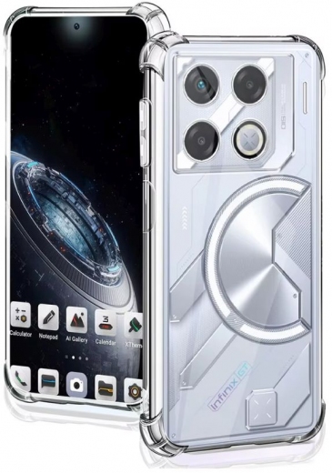 Панель BeCover Anti-Shock для Infinix GT 20 Pro (X6871) (712305) Clear - фото - інтернет-магазин електроніки та побутової техніки TTT