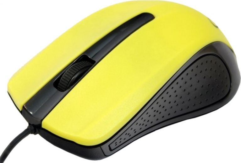Миша Gembird MUS-101-Y USB Yellow - фото - інтернет-магазин електроніки та побутової техніки TTT