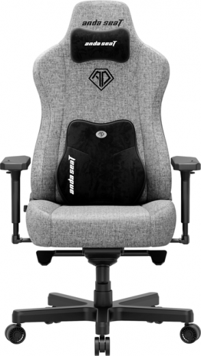 Кресло геймерское Anda Seat Kaiser 3E Size XL (AD23YC-XL-09-G-CF-G01) Grey Fabric  - фото Кресло геймерское Anda Seat Kaiser 3E Size XL (AD23YC-XL-09-G-CF-G01) Grey Fabric  - фото - интернет-магазин электроники и бытовой техники TTT
