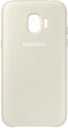Панель Samsung Dual Layer Cover J2 2018 (EF-PJ250CFEGRU) Gold - фото Панель Samsung Dual Layer Cover J2 2018 (EF-PJ250CFEGRU) Gold - фото - інтернет-магазин електроніки та побутової техніки TTT
