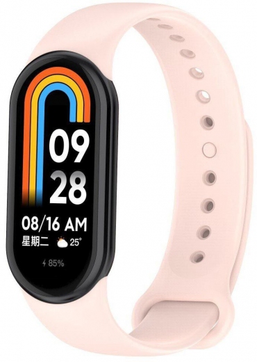 Ремешок BeCover для Xiaomi Mi Smart Band 8 (709390) Grapefruit-Pink - фото - интернет-магазин электроники и бытовой техники TTT