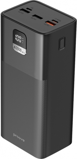 УМБ Proove Giant Lite 40000mAh 22.5W PD (589940001) Black - фото УМБ Proove Giant Lite 40000mAh 22.5W PD (589940001) Black - фото - інтернет-магазин електроніки та побутової техніки TTT