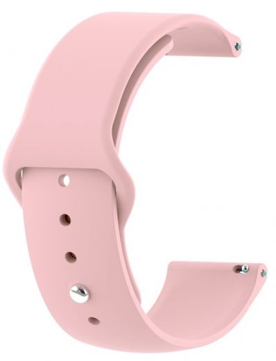 Ремінець BeCover для Xiaomi iMi KW66 / Mi Watch Color / Haylou LS01 / Haylou LS02 (706350) Pink - фото - інтернет-магазин електроніки та побутової техніки TTT
