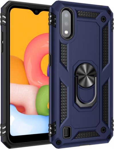 Панель BeCover Military для Samsung Galaxy A01 SM-A015 (704741) Blue - фото - інтернет-магазин електроніки та побутової техніки TTT