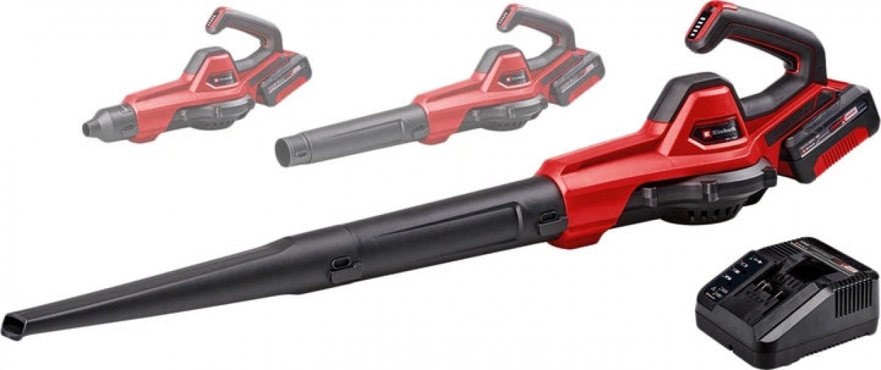 Повітродув акумуляторний Einhell X-Change GE-UB 18/250 Li E 1х4.0 Ah (3433560) - фото - інтернет-магазин електроніки та побутової техніки TTT