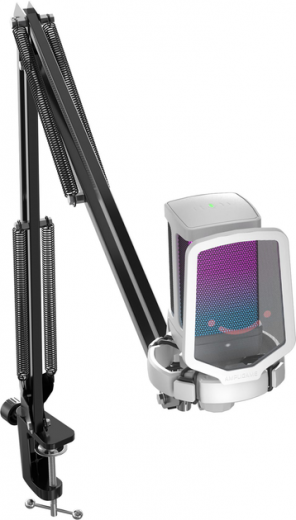 Микрофон Fifine Q6TW USB White - фото - интернет-магазин электроники и бытовой техники TTT