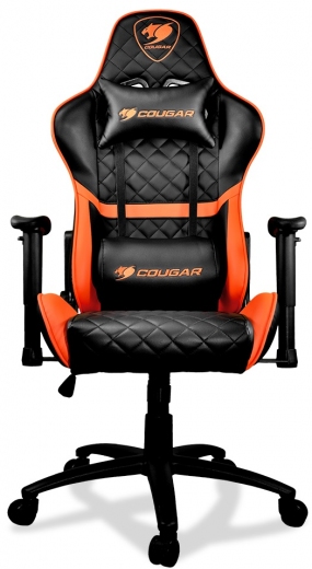 Кресло геймерское Cougar Armor One Black/Orange - фото Кресло геймерское Cougar Armor One Black/Orange - фото - интернет-магазин электроники и бытовой техники TTT