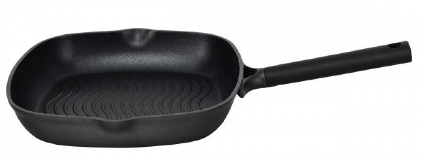 Сковорода гриль IQ Be Traditional 28х28 см (IQ-1145-28 g) - фото - интернет-магазин электроники и бытовой техники TTT