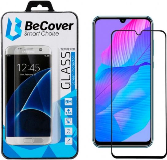 Захисне скло BeCover для Huawei Y8p / P Smart S (705142) Black  - фото Захисне скло BeCover для Huawei Y8p / P Smart S (705142) Black  - фото - інтернет-магазин електроніки та побутової техніки TTT