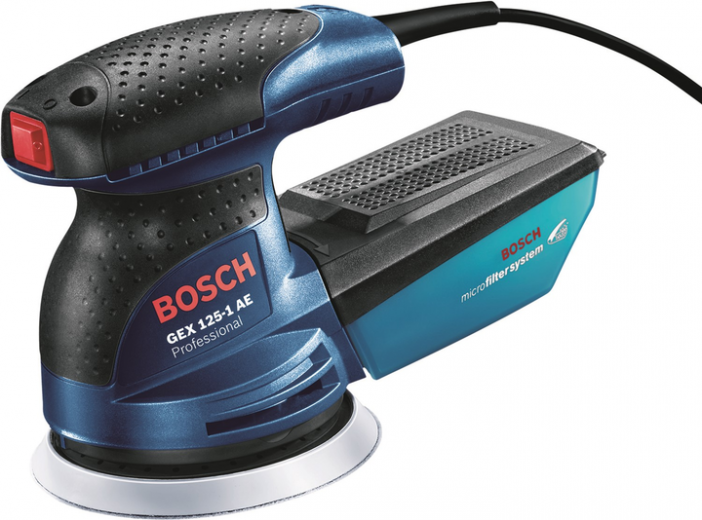 Эксцентриковая шлифмашина Bosch Professional GEX 125-1 AE (0601387500) - фото Эксцентриковая шлифмашина Bosch Professional GEX 125-1 AE (0601387500) - фото - интернет-магазин электроники и бытовой техники TTT